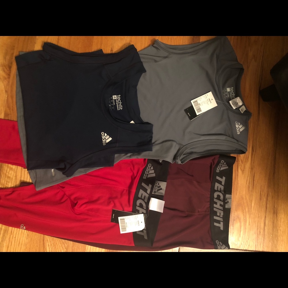 Adidas techfit compression lot